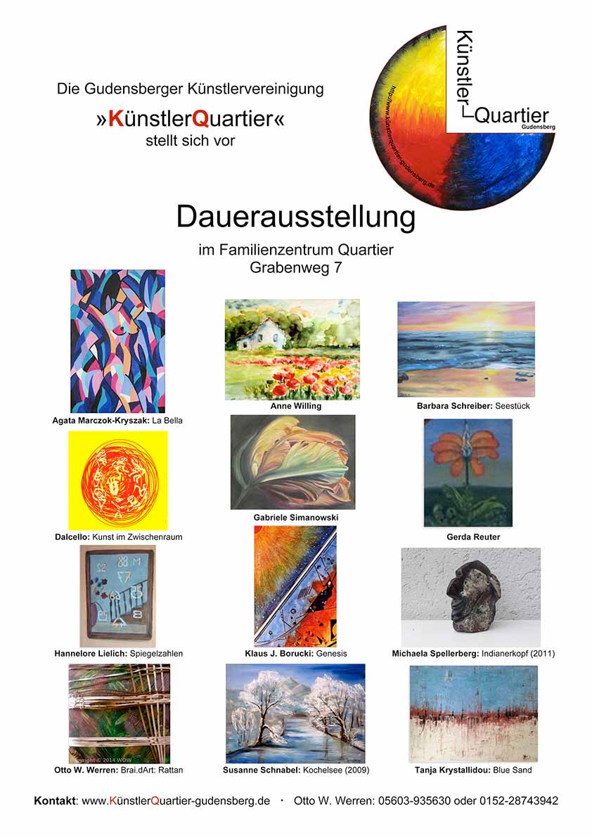 Plakat KünstlerQuartier